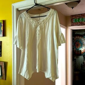 White super soft blouse